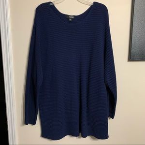 A.n.a 3X Navy Sweater